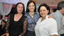 Aracy Belalian, Telma Picirelli e Gisele Veiber