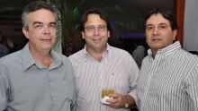 Jonel Reis, Silvio Pereira e Roberval Silva