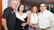 José Roberto Moura, Abyjaine Moura, Tânia Regina Basso e Moacir Basso