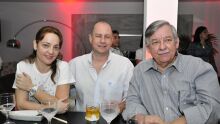 Kátia Galizia , Fabio Galizia e Pedro Pegolo 