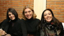 Teca da Silva, Ceceu de Oliveira e AnaCristina Soares