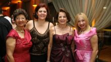 Deolinda Cordelino, Sueli Ferreira, Lucia Helena Ferrarezi e Safira Figueredo