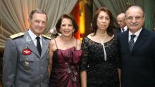 Gal. Joaquim Renato Ferrarezi e Lucia Helena, Valéria e Wantuir Jacini