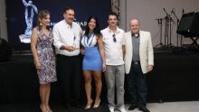 Zeiva e Paulo Siufi, Priscila Pires, Fernando Soares e Ciro Batelli 