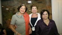 Sueli Brandão, Hilda Volpe e Délia Barbosa 