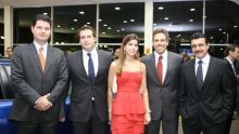 Leandro Radomile, Raphael Pugliese e Nicole Khouri, Paulo Kakinoff e Antônio Caslos Rodrigues