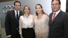Raphael, Cristina, Mônica e Luiz Roberto Pugliese