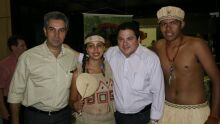 Reinaldo Azambuja, Kelly de Oliveira, Vanildo Neves e Sudemar Rosa