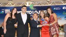 Michele Araujo, Alcimar Pereira, Ricardo Kuninari, Mirela Melo e Andrea Filipovith