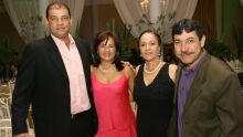 Pedro Roberto Campos, Marilene de Oliveira, Mariza Mendes e Beto Mace