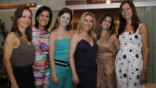 Juliana Tonsic, Beth Ricco, Josi Dias, Rosana Costa, Dani Costa e Luciane Marun