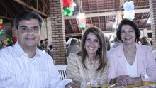 Prefeito, Primeira Dama e Senadora Marisa