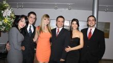 Bárbara Godin, Vinicius, Larissa, Victor Ferzéli , Cristiane e Victor Hugo