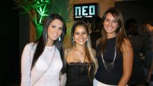 Jéssica Almeida, Ariana Marques e Giovana Bergamo 