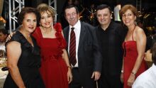 NICE FONTOURA, OLGA, RENE, JUIZ DE DIREITO VILSON BERTELLI E SUA ESPOSA MARGARETH