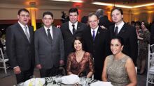 Sergio Longen(FIEMS), deputado Marcio Monteiro,Eduardo Ridel(SEBRAE)Edson Araujo(FECOMERCIO),Claudio Mendonca(SEBRAE)),senadora Marisa Azambuja e Fatima Azambuja