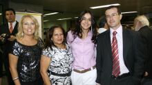 Maria Lucia Gargione, Marilei Baicere, Derli Anjos e André Mambelli 