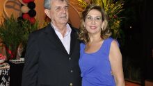 Desembargador Luís Santini e  Marilene