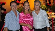 Jorge Santos, Loreta Zardo e Nelson Oliver 