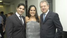 Fernando Barros, Paula Rabelo e Jair Castro