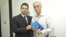 Jary Castro e o ex-governador Wilson Barbosa Martins