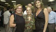 Lázara Lessonier, Maria de Fátima Moreira e Milena Adri