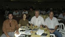 Ademar Silva, Tereza Cristina, José Lemos e Carlos Dupas