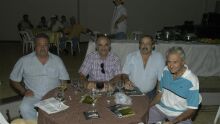 Carlos Alberto Derzi, Francisco Chaves, Adonis Mourão e Cesar Maksoud