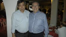 Acelino Nakasato e Leonardo Barbirato