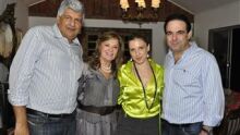 Paulo e Mara Dolzan, Viviane e Felipe Orro