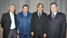 Luiz Garcia, Carlos Aquino, Adilson Trindade e José Chadid