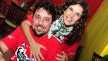 Marcelo Crutz e Renata