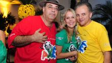 Ruben de Camilo, Adelia e Silvinho Haddad