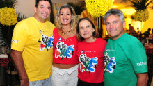 Fernando Canappele, Regina, Jane Resina e Paulo Cesar