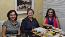 Maria Custódia , Berenice Domingues e Laura Cândia