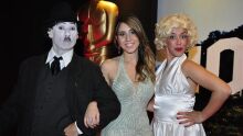 Charlie Chaplin, Dafini do Amaral e Marilyn Monroe 