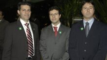 Alexandre Raslan, Rodrigo Possari e Cezar Possari 