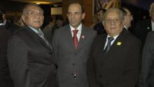 José Aguiar, Francisco Veloso e Annibal Teixido 