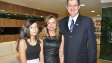 Ana Carolina Pinho, Patrícia Pinho e Luiz Octávio Pinho