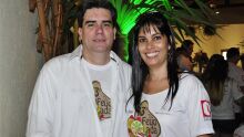 Marco Tulio e Cristiane Medeiros