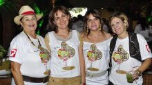 Marisa Corrêa, Cissa Galvan, Sandra Alves e Rosana Mansano