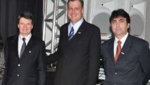 Édison Hollzmann, Luiz Octavio e Flávio Fabrão