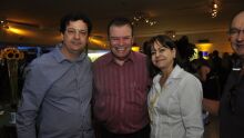 Carlos Naegele, Mauricio Picarelli e Magali