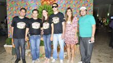 Marlon Farrel, Gil Saldanha, Ana Paula e Sullivan Vareiro, Simone Fraid e Dendry Rios