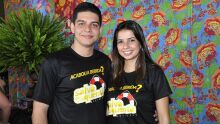 Paulo Henrique Souza e Fernanda Torres