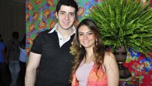 Thiago Marques e Andreia Lujes