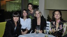 Kátia Claro, Verônica Nogueira, Mariana Nogueira, Ivone Locatelli e Marcia Rodrigues 