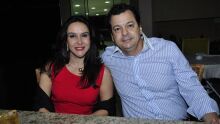 Tatiana Ujacow e Carlos Eduardo Naegele 