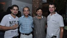 Primo Moreschi, Cel Davi, Altair Azevedo e Fernando Soares