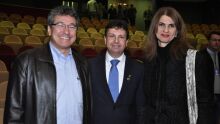 Roberto Hashioka, Jary Castro e Mirian Paulatti